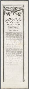 El sitio de La Rochelle: Placa 8, 1628-1630 de Jacques Callot