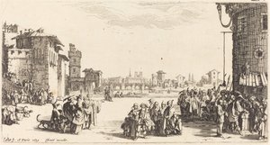 El mercado de esclavos de Jacques Callot