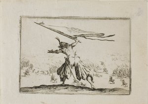 El abanderado, de Los Caprichos