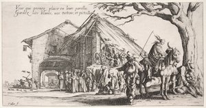 Las bohemias: El lugar de parada: El adivino de Jacques Callot
