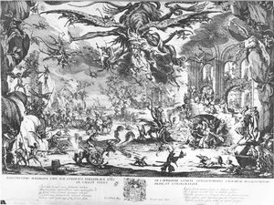La tentación de San Antonio de Jacques Callot