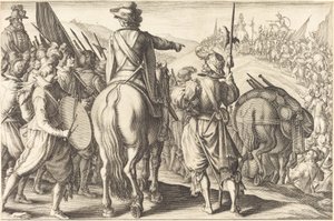 Las Tropas en Marcha de Jacques Callot