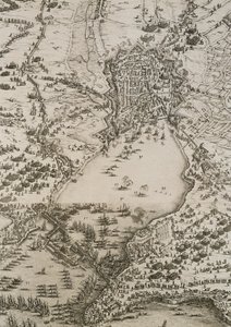 El sitio de La Rochelle ... de Jacques Callot