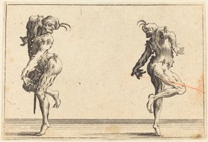 Dos Pantalones Bailando de Jacques Callot