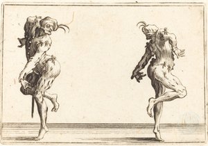 Dos Pantalones Bailando de Jacques Callot