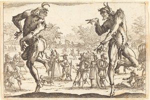 Dos Zanni de Jacques Callot