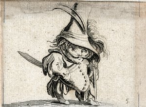 Varie Figure Gobbi ... (grabado) de Jacques Callot