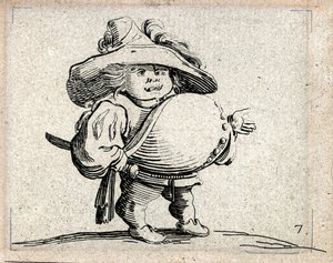 Varie Figure Gobbi ... (grabado) de Jacques Callot