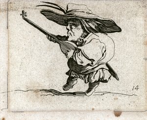 Varie Figure Gobbi ... (grabado) de Jacques Callot