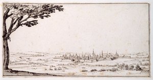 Vista de Nancy de Jacques Callot