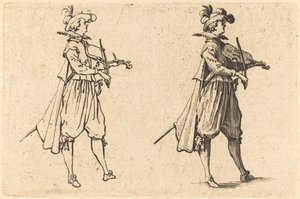 Violinista de Jacques Callot