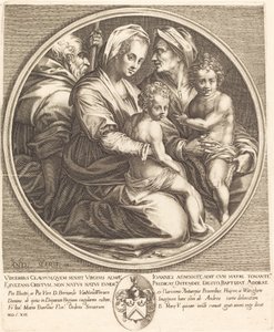 La Sagrada Familia de Jacques Callot after Andrea del Sarto
