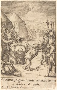 El decapitado de Jacques Callot after Donato Mascagni