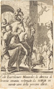 Bartolomeo, herrero de Jacques Callot after Fabrizio Boschi
