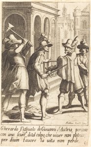 Gherardo de Jacques Callot after Matteo Rosselli