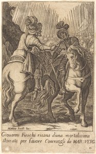 Giovanni Fieschi de Jacques Callot after Matteo Rosselli