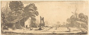 El Jardín de Jacques Callot or Follower of Jacques Callot