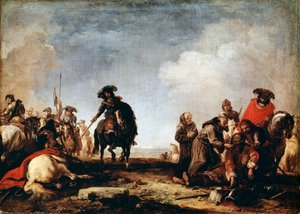 Después de una batalla, siglo XVII