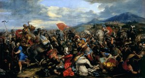 La Batalla de Gaugamela en 331 a.C.