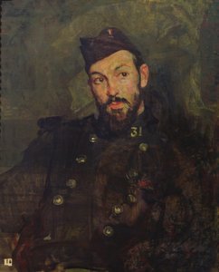 Felicien Cacan en uniforme, 1915