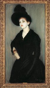 Francia, París, Retrato de Madame Adelaide Vasnier de Jacques Emile Blanche