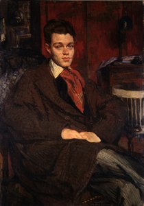 René Crevel por Jacques Emile (Jacques-Emile) Blanche (1861 - 1942). de Jacques Emile Blanche