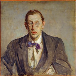 Estudio para el retrato del compositor Igor Stravinsky de Jacques Emile Blanche