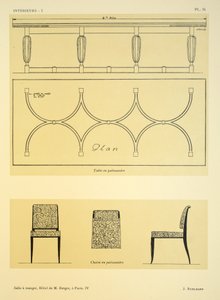 Comedor IV, Hotel de M. Berger, en París, ilustración de 