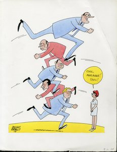 Días de Francia, Sátira colorista
