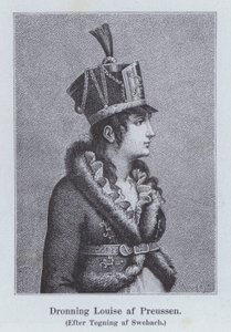 Luisa de Mecklemburgo-Strelitz, Reina Consorte del Rey Federico Guillermo III de Prusia de Jacques Francois Joseph (after) Swebach