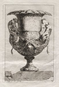 Suite de jarrones: Placa 29, 1746 de Jacques Francois Joseph Saly