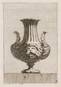 Conjunto de jarrones: Placa 6, 1746 de Jacques Francois Joseph Saly