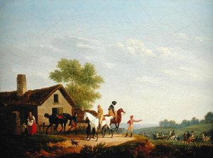 Carreras de caballos de Jacques Francois Joseph Swebach
