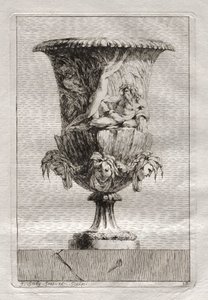 Conjunto de jarrones:  Plato 17 de Jacques François Saly