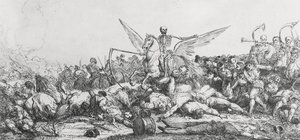 El triunfo de la muerte, 1779 de Jacques Gamelin