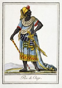 Rey en el Congo - en "Enciclopedia de Viajes" por J. Grasset Saint-Sauveur
