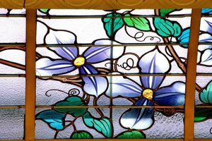 Nancy (departamento 54), Art Nouveau, “La verriere aux Clematites” (1901) - (detalle)