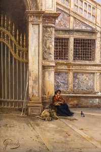 La Escalera de los Gigantes en Venecia de Jacques Guiaud