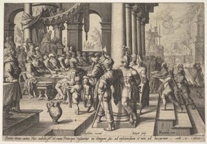 Alegoría del Gobierno de un Rey Sabio de Jacques II de Gheyn