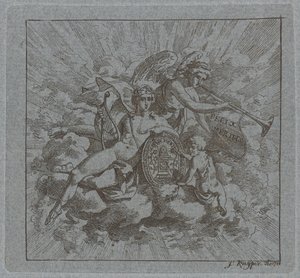 Composición alegórica sobre Felix Meritis