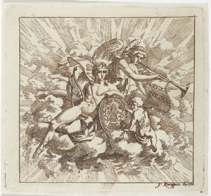 Composición alegórica sobre Felix Meritis