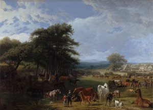 Yeguada de Lord Rivers, Stratfield Saye de Jacques Laurent Agasse