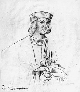 Ms.266 fol.10 Enrique VII (1457-1509) rey de Inglaterra (1485-1509), de 