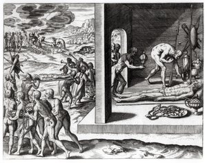 Ritos funerarios indios, de 