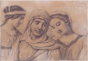 Holandés: Tres mujeres de Jacques Louis David