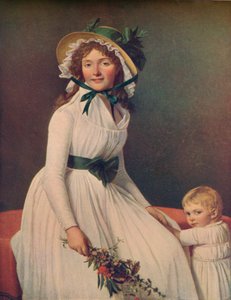Emilie Pecoul, Madame Seriziat de Jacques Louis David