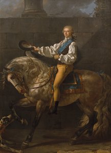 Retrato ecuestre de Stanislaw Kostka Potocki 1755-1821