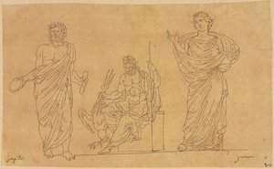 Dioses y Diosas de Jacques Louis David