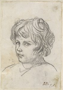 Cabeza de un niño de Jacques Louis David