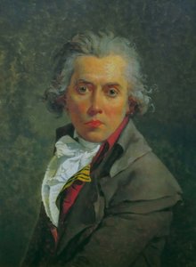 Italiano:  Autoritratto Autorretrato con tres collares de Jacques Louis David